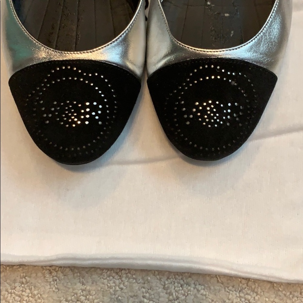 Viktor & Rolf Silver & Black flats
